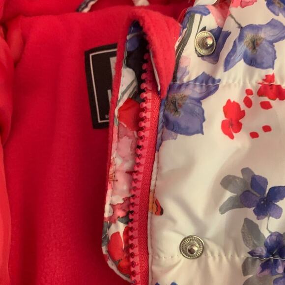 R 1881 by S. ROTHCHILD Girl’s Floral Puffer Jacket / Size: 3-6 Months - Picture 6 of 14